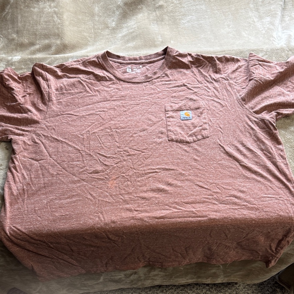 Carhartt Men's Rust Short Sleeve Tee